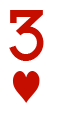 handranking 3 heart